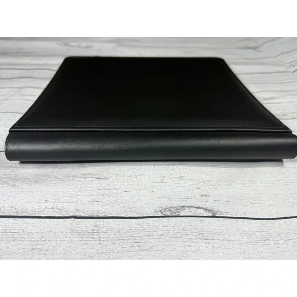 Raika Black Leather Photo Album SF 105 Handcrafted USA 25 Pages 11.75x12.5